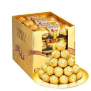 Ferrero Rocher 费列罗 巧克力 榛果威化巧克力礼盒 48粒600g *3件