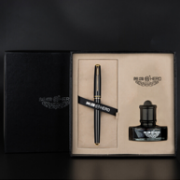 新品：HERO 英雄 5020 铱金笔明尖钢笔+墨水礼盒套装