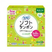 Unicharm 尤妮佳 量多日用型导管式内置卫生棉条 32支*4盒+凑单品