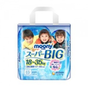 MOONY 尤妮佳 男宝宝拉拉裤  XXXL14片  *8件