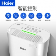 海尔（Haier）   家用负离子母婴空气净化器 KJ225F-HY01 送四套滤网