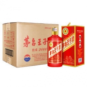 茅台 王子传承2000 53度 500ml*6瓶 酱香型白酒 整箱装 948元包邮（双重优惠）