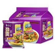 康师傅  劲爽老坛酸菜 牛肉面 五连包装 *10件