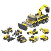 Tong Le Hui Toys 玩乐汇 城市工程车积木 138粒
