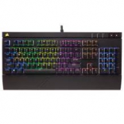 CORSAIR 美商海盗船 STRAFE 惩戒者 RGB机械键盘 Cherry静音红轴