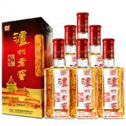 泸州老窖 六年陈头曲 52度 浓香型白酒 500ml*6瓶  257元包邮