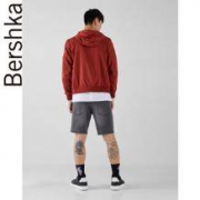 Bershka 巴适卡 01295551600 男士连帽夹克