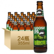京东PLUS会员： GOOSE ISLAND 鹅岛啤酒 艾尔精酿啤酒 355ml*24瓶 *3件 +凑单品 499元包邮（多重优惠，赠拳击猫精酿 ）