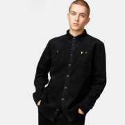 限XS码，Lyle & Scott 苏格兰金鹰 LW907V 男士纯棉灯芯绒衬衫外套 Prime会员凑单免费直邮含税