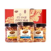 LUCKY 栗祺 新年坚果礼盒 750g 送100g巴旦木仁