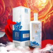 白酒史上第13种新香型，莲泉 好客45°糯米酱香型白酒500ml
