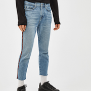 Bershka 巴适卡 05329220426 男士修身牛仔裤