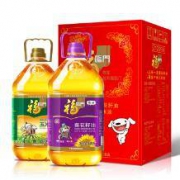 福临门 葵籽油+玉米油 新年礼盒3.09L*2