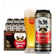熊猫王啤酒 9.5度精酿 听罐装 500ml*12听整箱装