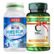 汤臣倍健 健力多钙维生素D片 30粒+自然之宝维C 60片