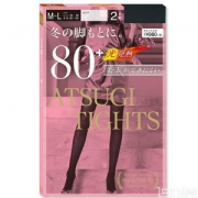 M码，ATSUGI 厚木 80D 发热连裤袜 2双*3包 Prime会员凑单免费直邮含税