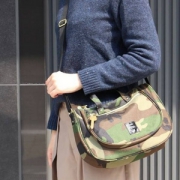日本潮流街包品牌，anello B1229 中性单肩马鞍包 Prime会员凑单免费直邮含税