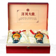 Plus会员：洋河 大曲 新天蓝礼盒 42度 500ml*2瓶