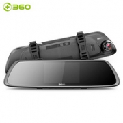 360 M301 后视镜行车记录仪 黑色