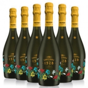 CAVICCHIOLI 卡维留里 意大利之花 甜型起泡葡萄酒 750ml*6瓶 *2件 576元包邮（需用券，合288元/件）