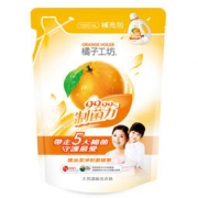 京东PLUS会员：Orange House 橘子工坊 机洗洗衣液 天然洗衣精 制菌配方 1500ml（补充包）*2件 130元包邮（满减）
