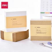 deli 得力 21709 牛皮纸便签本 400张 *3件