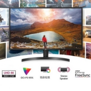 LG 32UK550 31.5英寸 4K显示器