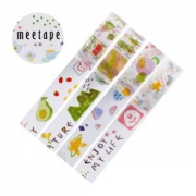 M&G 晨光 meetape沁物系列 手账和纸胶带 20mm*10m 4个装 *5件