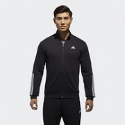 13日0点：adidas 阿迪达斯 男士 运动型格针织夹克