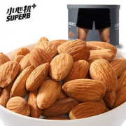 低温烘焙：小心机十 原味烘焙无壳巴旦木仁 2罐x265g 49元包邮（59-10）