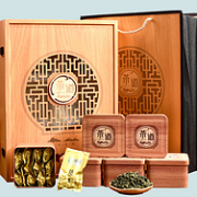 木艺礼盒装，好评4.9分：阅客 浓香型安溪铁观音 500g