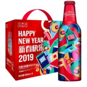 百威啤酒 新年限量版铝瓶 355ml*6瓶*2件 116.4元包邮