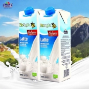 奥地利进口，soster 全脂有机纯牛奶1L*2盒