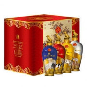 五粮液出品 戊戌狗年纪念酒 52度 500ml*4瓶 礼盒装 *2件 1918元包邮（满减，合959元/件）