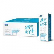 君乐宝 遇见奶牛纯牛奶1*250ml*24 *4件