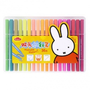 M&G 晨光 FCPN0240 米菲系列 双头水彩笔 36色 *3件 88.5元（双重优惠，合29.5元/减）