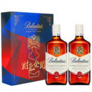 Ballantine’s 百龄坛 特醇 苏格兰 威士忌 500ml*2  139元，可优惠至93元