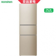 京东PLUS会员： Ronshen 容声 BCD-252WD11NPA 252升 三门冰箱 1998元包邮（需用券）