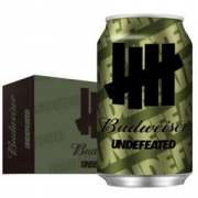 百威 X Undefeated 潮牌联名限量版 330ml*24听*2箱 163元包邮（需用券）