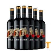 Doris New 新多乐丝 干红葡萄酒 750ml*6支整箱装 西班牙原酒进口