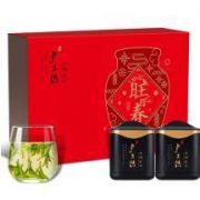 年货礼盒：卢正浩 茶叶绿茶 明前西湖龙井茶叶礼盒装 100g*2件