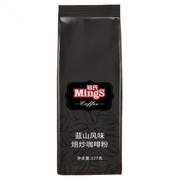 京东PLUS会员： Mings 铭氏咖啡 蓝山风味咖啡粉227g 研磨纯黑咖啡 *11件 110.5元包邮（双重优惠）