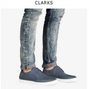 限8.5码，Clarks 其乐 Kessell Craft 男士真皮休闲鞋 国内￥699 Prime会员免费直邮含税