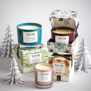 英国皇室御用香氛，Neom 珍贵时刻圣诞香氛蜡烛 三芯 420g £29.25