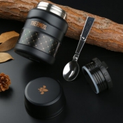 膳魔师（THERMOS） SK-3000DBK 真空焖烧罐 470ml 外观时尚