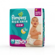 Pampers 帮宝适 超薄干爽系列 婴儿拉拉裤 M54片