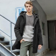 GAP 盖璞 349481 男士羽绒派克大衣