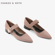 CHARLES & KEITH CK1-70900106 女士尖头玛丽珍鞋 169元包邮