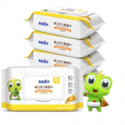 FROGPRINCE 青蛙王子 手口湿巾 80片 5包装 19.9元包邮（24.9-5）