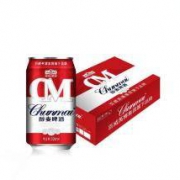 百威英博 雁荡山啤酒 醇麦 330ml*24罐